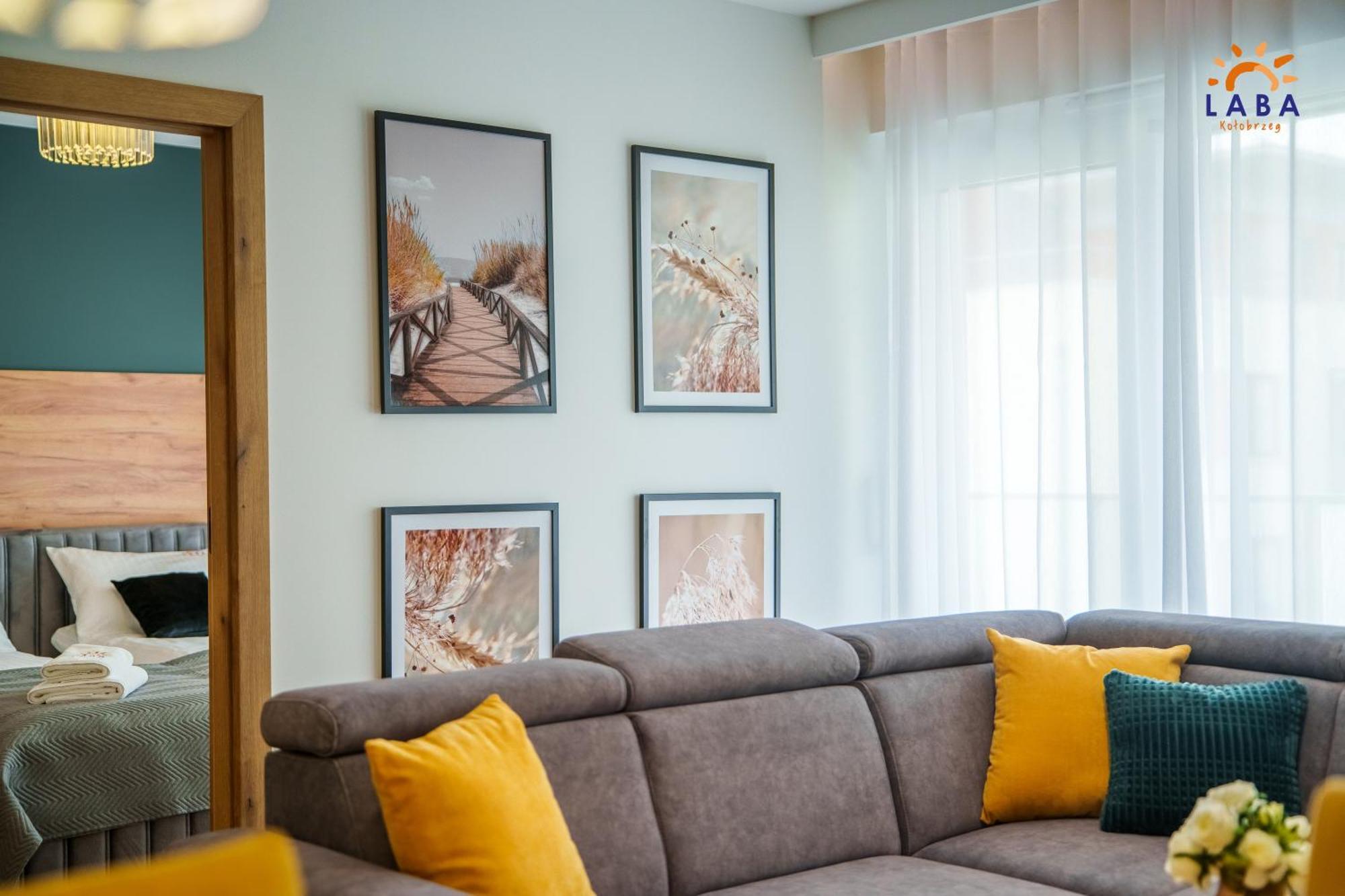 Laba Kolobrzeg Apartamenty Kollataja Z Parkingiem エクステリア 写真