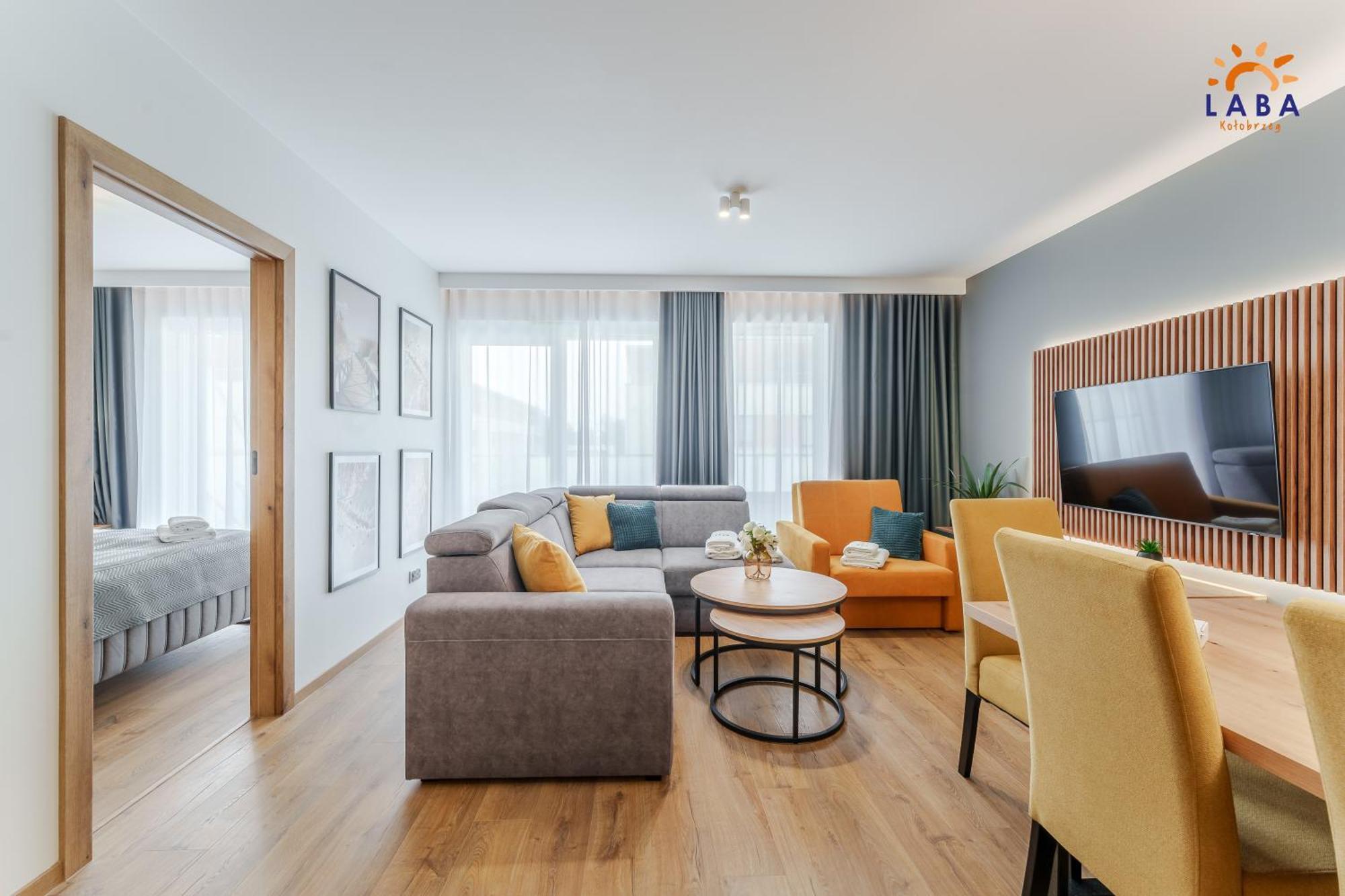 Laba Kolobrzeg Apartamenty Kollataja Z Parkingiem エクステリア 写真