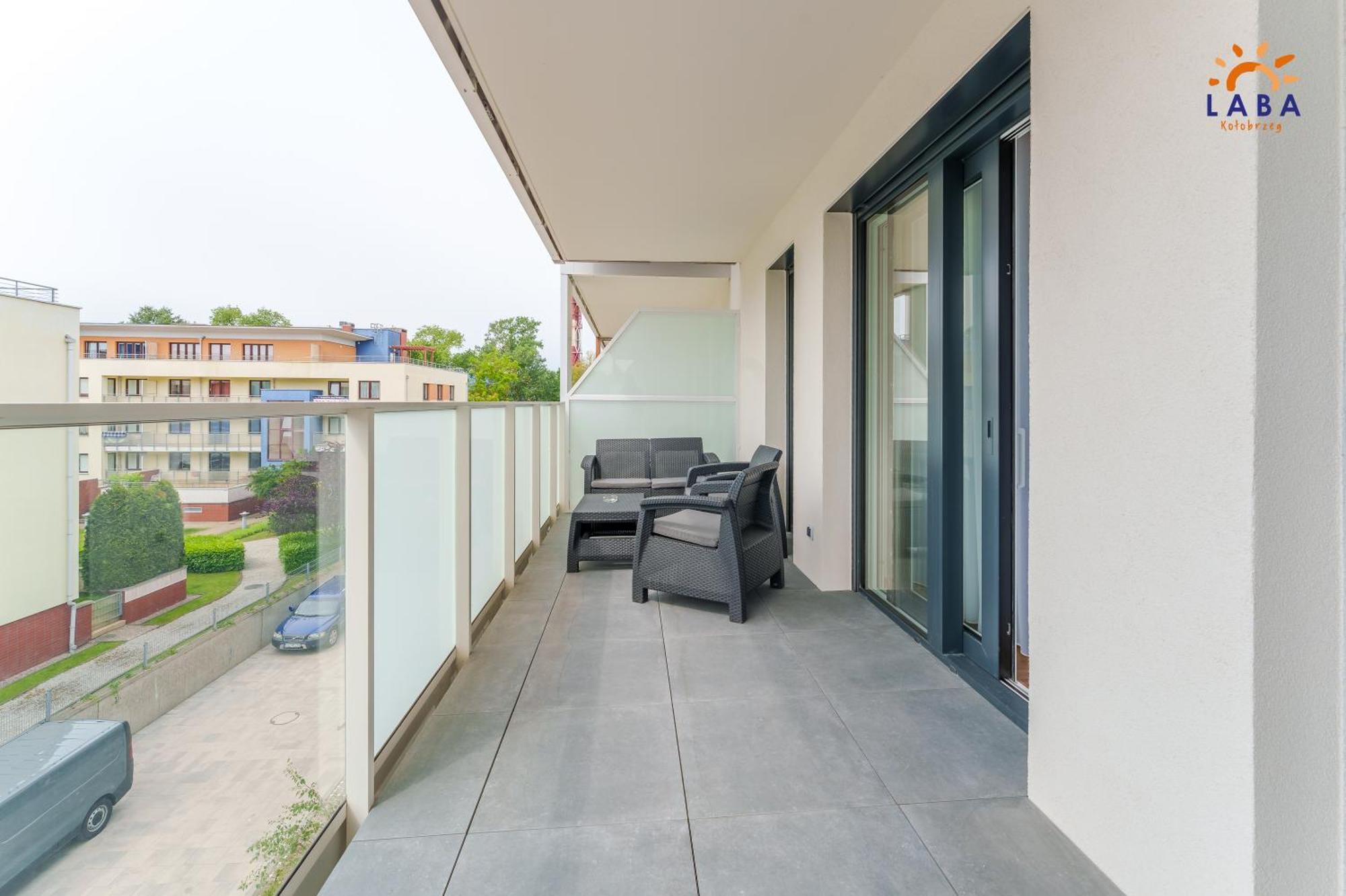 Laba Kolobrzeg Apartamenty Kollataja Z Parkingiem エクステリア 写真