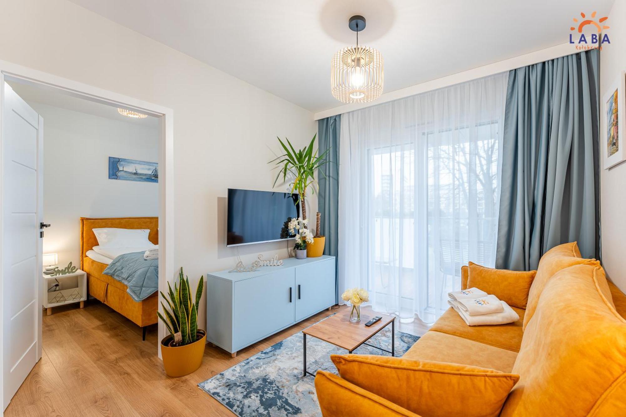 Laba Kolobrzeg Apartamenty Kollataja Z Parkingiem エクステリア 写真